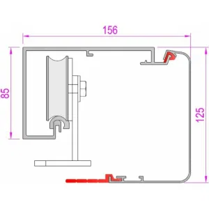 Автоматика для одностворчатой раздвижной двери FLUO-SLBE BASIC EMERGENCY CAME 818SL-0078 (КАМЕ) Автоматика для одностворчатой раздвижной двери FLUO-SLBE BASIC EMERGENCY CAME 818SL-0078 (КАМЕ)