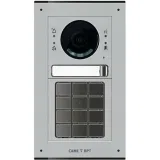 Вызывная IP-видеопанель MTM с 1 кнопкой, кодонаборной клавиатурой, 2 модуля, цвет серый CAME MTM-R15