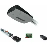 Комплект автоматики для секционных ворот высотой до 3,25 м на основе привода VER10DMS (встроенный блок управления, радиоуправление с фиксированным кодом, направляющий профиль) CAME V10DMS+V0683